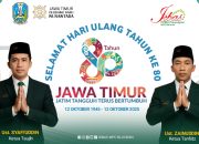 Ust. SYAFIUDDIN DAN Ust. ZAINUDDIN SAMPAIKAN UCAPAN SELAMAT HARI JADI JAWA TIMUR KE-80: “JATIM TANGGUH, TERUS BERTUMBUH”