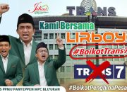 IKBAS PPMU PANYEPPEN MPC BLU’URAN BERSAMA LIRBOYO: LANJUTKAN BOIKOT TRANS7, JAGA MARWAH ULAMA DAN PESANTREN