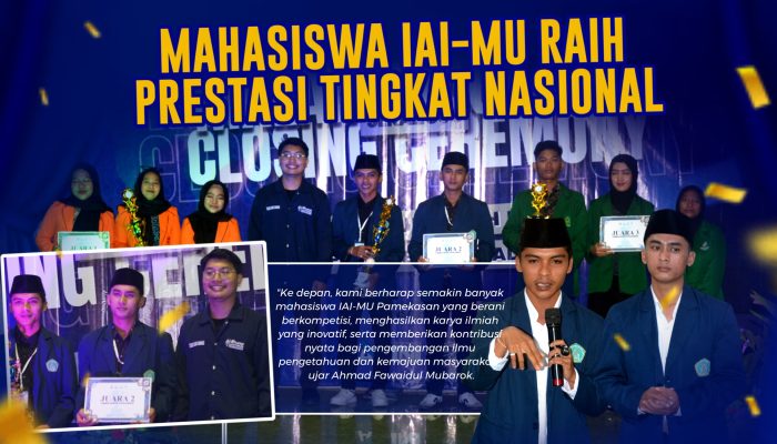 Mahasiswa IAI-MU Pamekasan Raih Juara II LKTI Nasional di UIN Madura