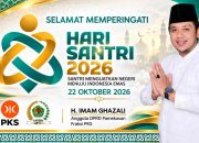 H. Imam Ghazali Sampaikan Selamat Hari Santri Nasional 2026: Santri Menguatkan Negeri Menuju Indonesia Emas