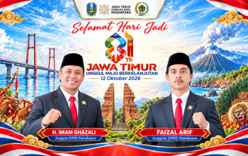 HUT ke-81 Provinsi Jawa Timur, H. Imam Ghazali dan Faizal Arif Ajak Perkuat Sinergi untuk Kemajuan Daerah