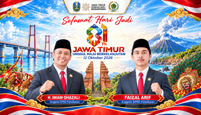 HUT ke-81 Provinsi Jawa Timur, H. Imam Ghazali dan Faizal Arif Ajak Perkuat Sinergi untuk Kemajuan Daerah